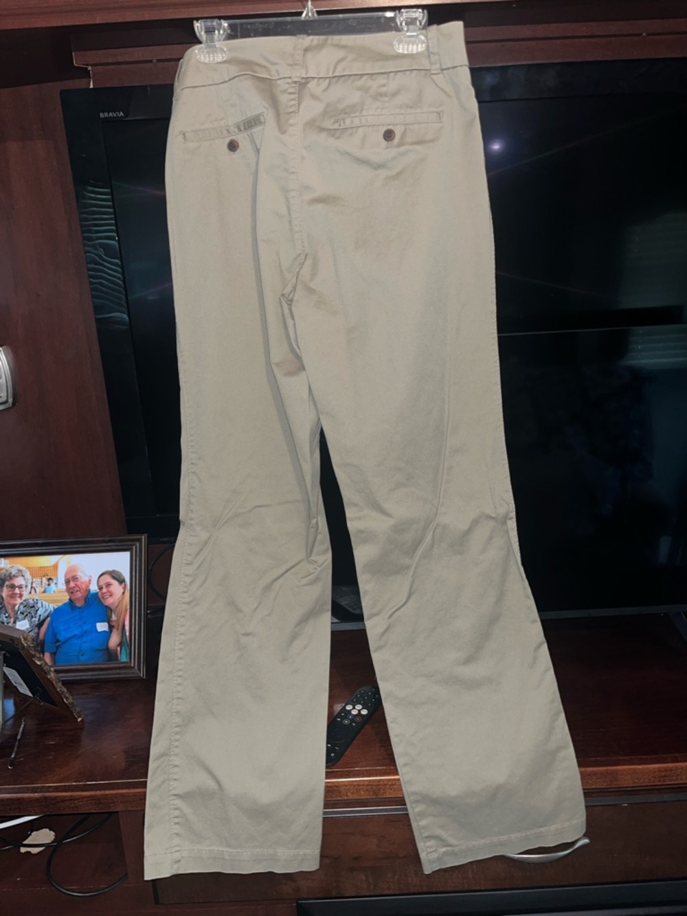 Dockers Women's Flare Jeans in Khaki - Picture 5 of 9